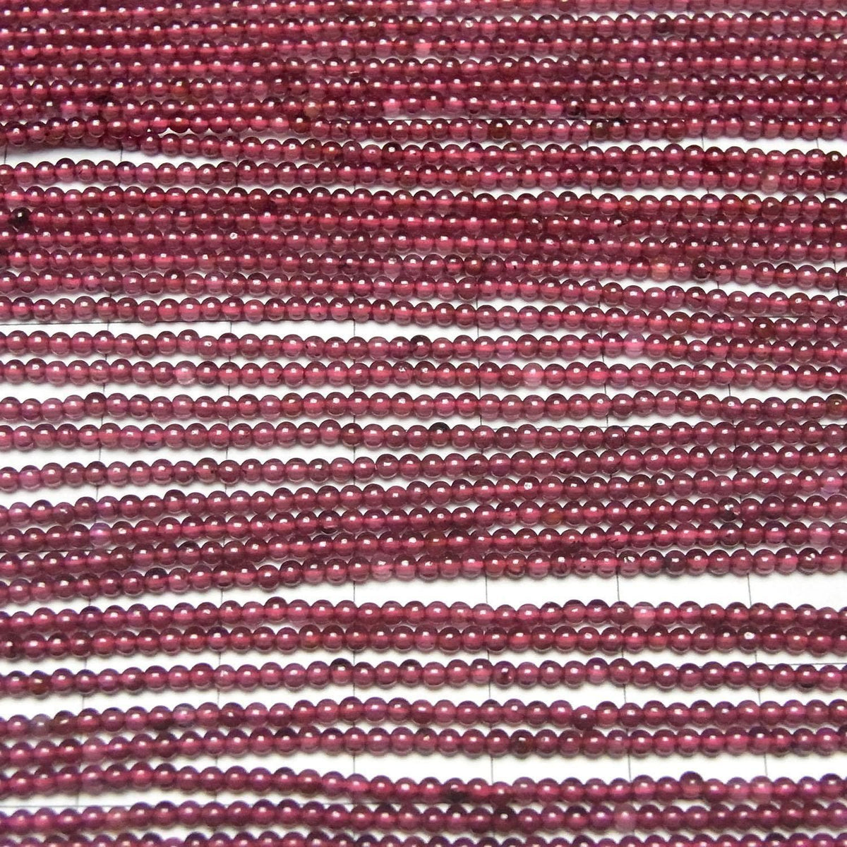 2pcs $6.79! Garnet AAA- Round 1.8mm 1strand beads (aprx.15inch/36cm)