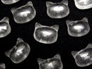[Video] Crystal AA Cat Motif 10x12mm [Half Drilled Hole (Back)] 2pcs