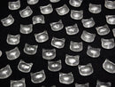 [Video] Crystal AA Cat Motif 10x12mm [Half Drilled Hole (Back)] 2pcs