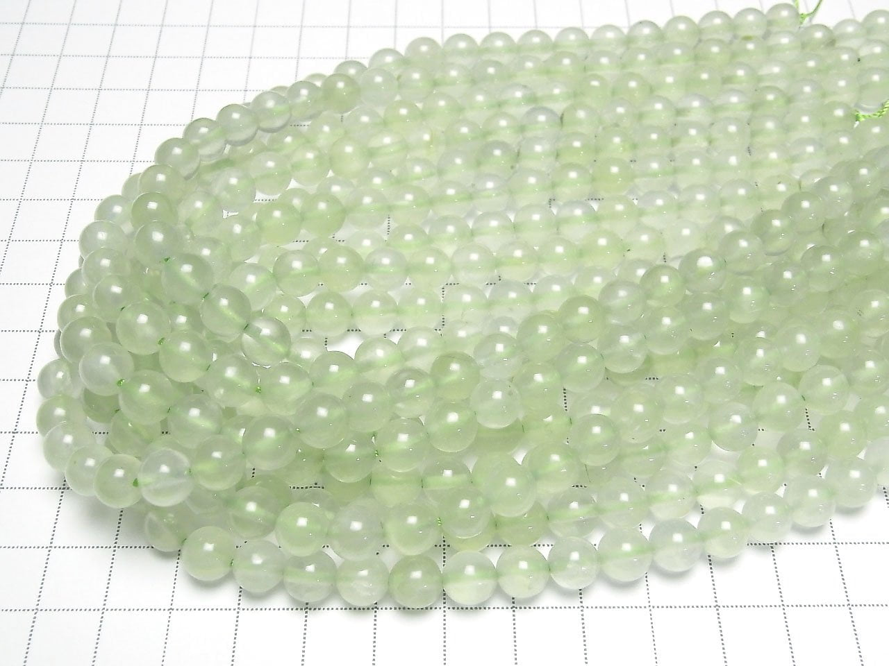 Perhnite AAA- Perles rondes 8mm demi ou 1 fil (environ 36 cm/15 pouces)