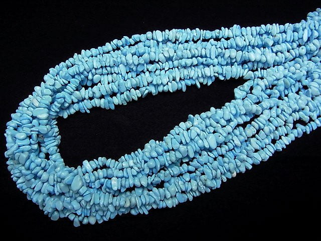 [Video] Arizona Sleeping Beauty Turquoise AAA- Chips (Small Nugget) half or 1strand beads (aprx.17inch/42cm)