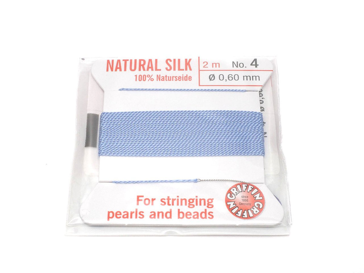 Griffin Cord (Silk Bead Cord Thread) [0.30mm-0.70mm] Blue 1pc