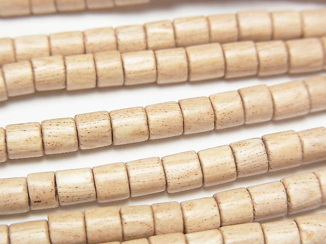 1strand $3.79! Rosewood Rondelle (Tube) 5x5x4mm 1strand beads (aprx.15inch / 36cm)