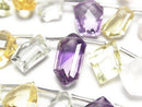 [Video]High Quality Mixed Stone AAA Fancy Shape Faceted half or 1strand (12pcs)