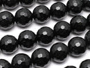 [Video] Onyx  128Faceted Round 10mm 1strand beads (aprx.15inch/38cm)