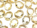 [Video] High Quality Citrine AAA Undrilled Faceted Oval 11x9x5mm 4pcs