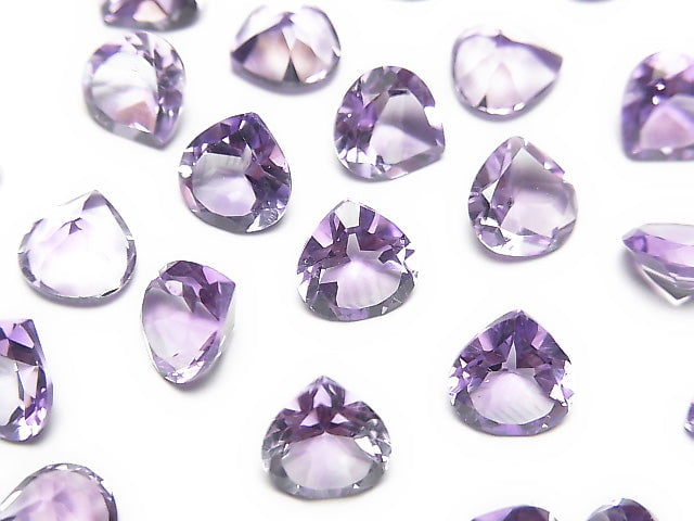 [Video]High Quality Amethyst AAA Loose stone Chestnut Faceted 7x7mm 5pcs