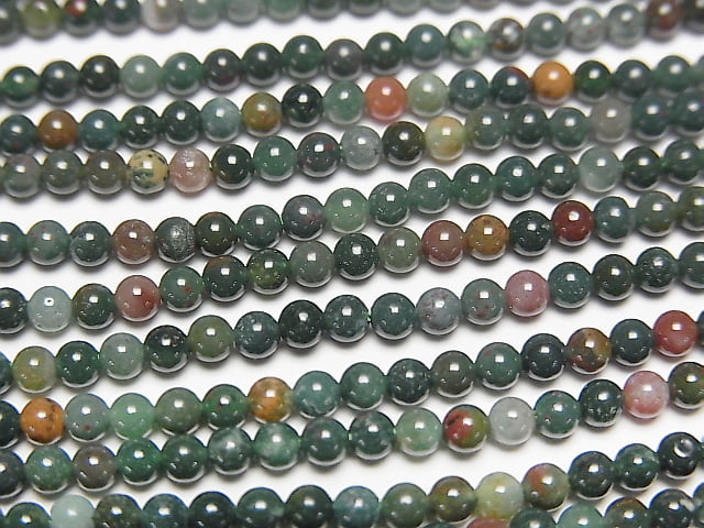 [Video] 1strand $4.79! Bloodstone  Round 2mm 1strand beads (aprx.15inch/38cm)