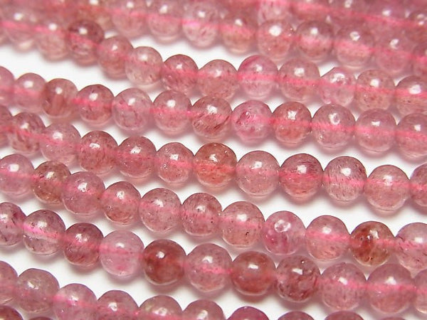 [Video]Pink Epidote AA++ Round 4.5mm 1strand beads (aprx.15inch/36cm)