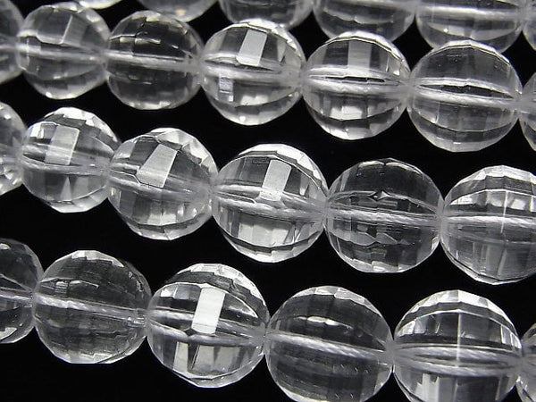 [Video] Crystal AAA Mirror Faceted Round 12 mm half or 1 strand beads (aprx.15 inch / 36 cm)