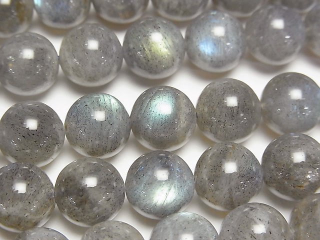 [Video] Labradorite AA Round 10mm half or 1strand beads (aprx.15inch / 38cm)