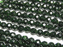 [Video] 1strand $6.79! Green Gold Stone 32 Faceted Round 4 mm 1 strand beads (aprx.15 inch / 36 cm)