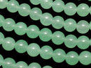 Pastel Green Jade Round 6mm 1strand beads (aprx.15inch / 36cm)