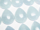 [Video] Namibia Aquamarine AAA- Pear shape Cabochon 20x15mm 1pc