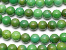 Magnesite Turquoise Round 6mm [Green] 1strand beads (aprx.14inch / 36cm)