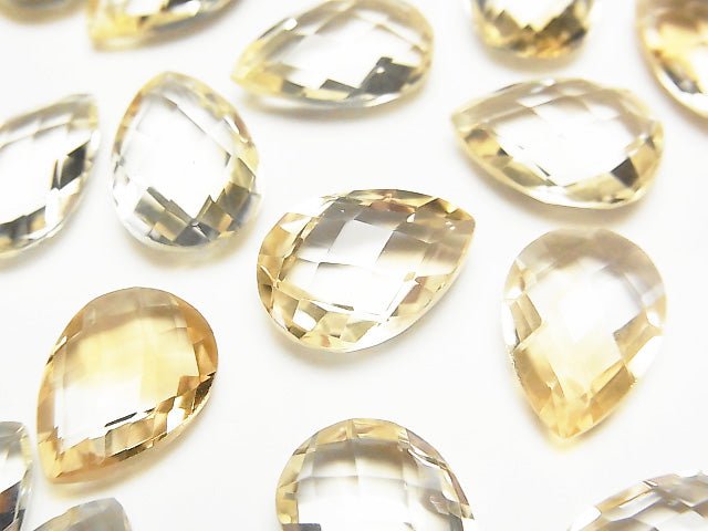 High Quality Light Color Citrine AAA Undrilled Pear shape Cushion Cut 14x10mm 5pcs $8.79!