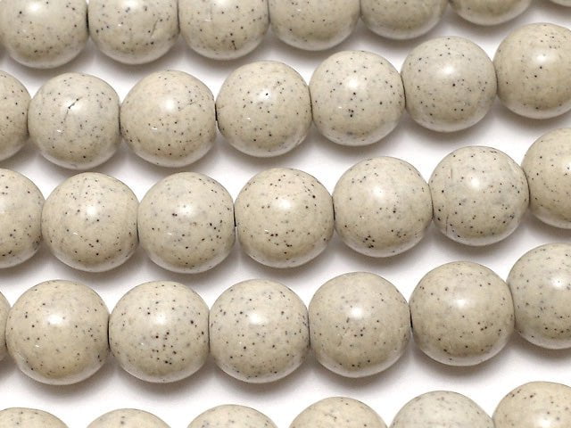 [Video] Taiwan Hokutolite Round 8 mm 1/4 or 1strand beads (aprx.15 inch / 36 cm)