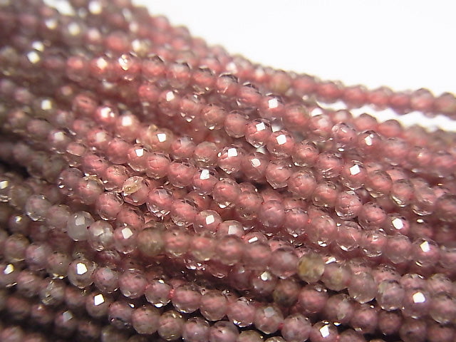 [Video]High Quality! color change Garnet AAA Faceted Round 1.8mm half or 1strand beads (aprx.12inch/30cm)