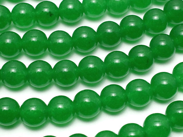 Green Jade Round 6mm 1strand beads (aprx.15inch/36cm)