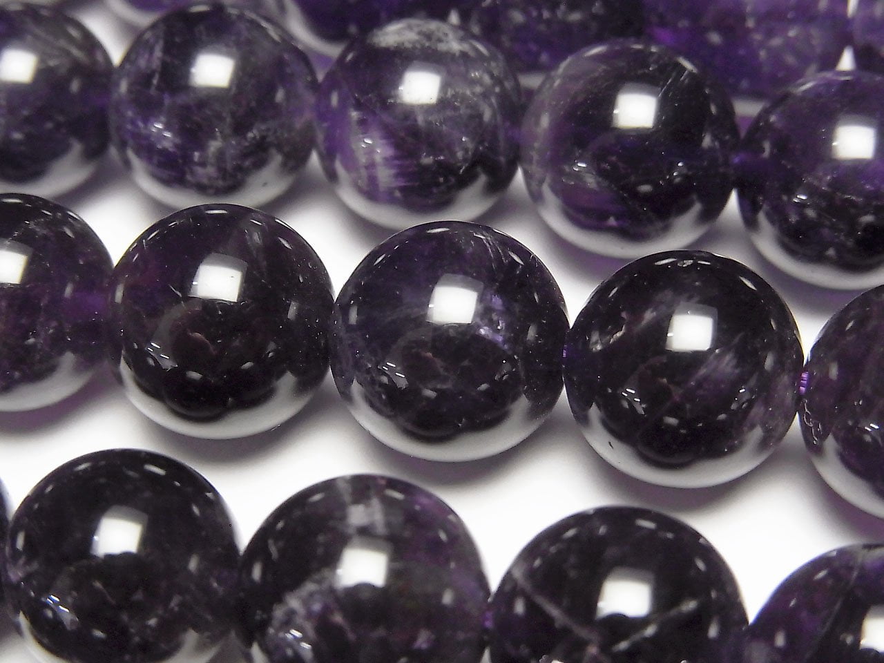 Amethyst AA+ Round 12mm half or 1strand beads (aprx.15inch/37cm)