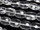 [Video] High Quality! Crystal AAA Faceted Rectangle 10x8x5mm 1/4 or 1strand beads (aprx.15inch / 38cm)
