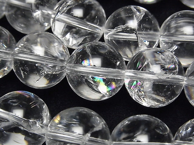 [Video] Iris Quartz AAA Round 14mm half or 1strand beads (approx. 15 inches/36 cm)