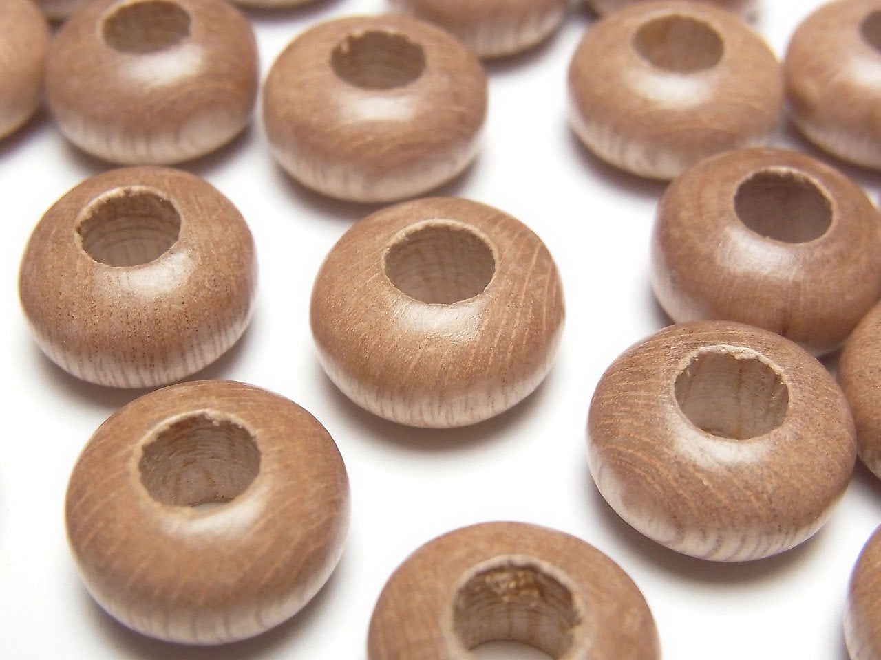 Rosenholz Rondelle 14 mm [5 mm Loch] 10 Stück 3,19 $!