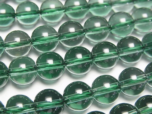 [Video] Green Quartz Round 8mm half or 1strand beads (aprx.15inch/38cm)