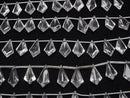 [Video]High Quality Crystal AAA Deformed Diamond Faceted 17x10mm 1strand (10pcs )
