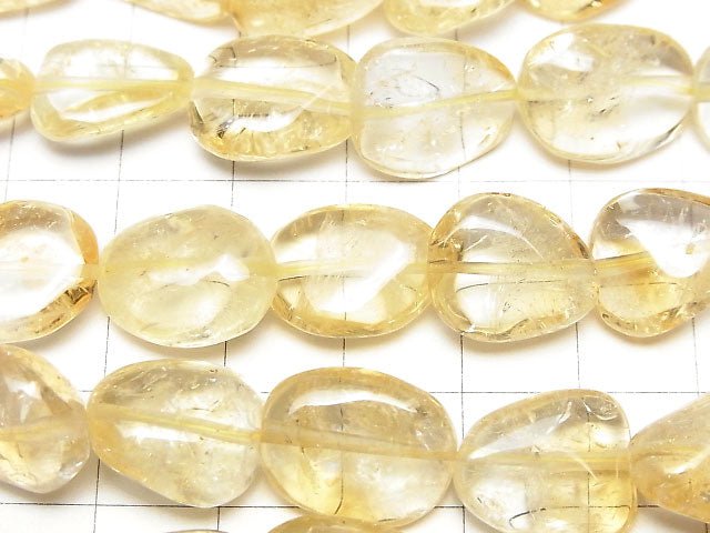 [Video]Citrine AA+ Nugget half or 1strand beads (aprx.15inch/38cm)