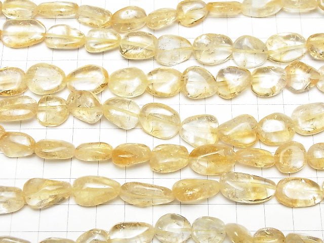 [Video]Citrine AA+ Nugget half or 1strand beads (aprx.15inch/38cm)