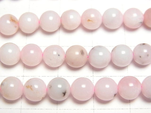 [Video]Pink Opal AA+ Round 6mm 1strand beads (aprx.15inch/36cm)