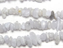 [Video]Blue Lace Agate AA Chips (Small Nugget ) 1strand beads (aprx.30inch/76cm)
