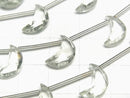 [Video]High Quality Green Amethyst AAA- Crescent Shape 12x8mm half or 1strand (6pcs)
