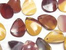 [Video]Mookaite Pear shape (petals) 1strand beads (aprx.15inch/36cm)