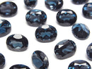 [Video] High Quality London Blue Topaz AAA Loose stone Oval Faceted 10x8mm 1pc