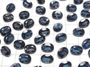[Video] High Quality London Blue Topaz AAA Loose stone Oval Faceted 10x8mm 1pc