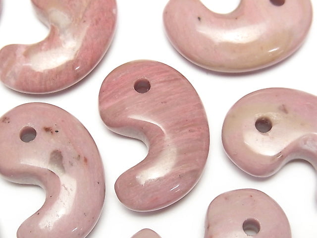 [Video] Siliceous Schist AAA Comma Shaped Bead 30x20mm 1pc