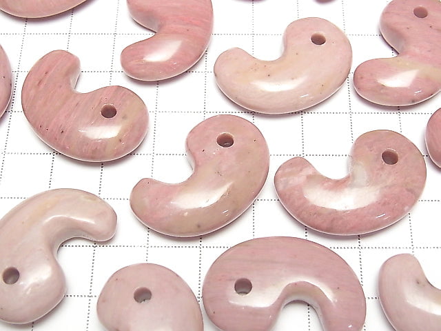 [Video] Siliceous Schist AAA Comma Shaped Bead 30x20mm 1pc
