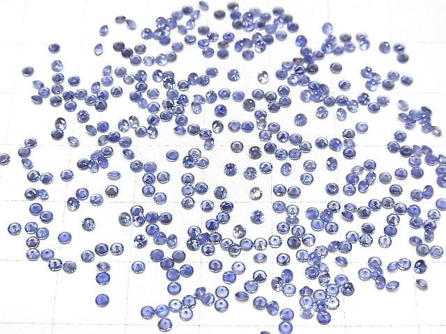 [Video]High Quality Sapphire AAA Loose stone Round Faceted 2x2mm 5pcs