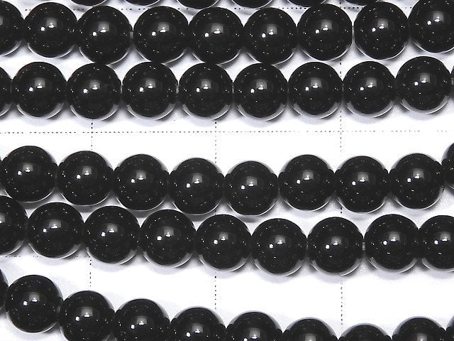 [Video] Onyx  Round 4mm 1strand beads (aprx.15inch/37cm)