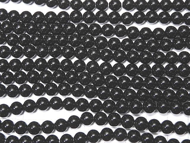 [Video]Sale! Onyx Round 6mm 1strand beads (aprx.15inch/36cm)