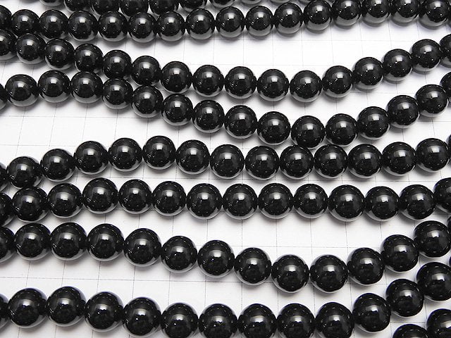 [Video] Onyx  Round 10mm 1strand beads (aprx.15inch/37cm)