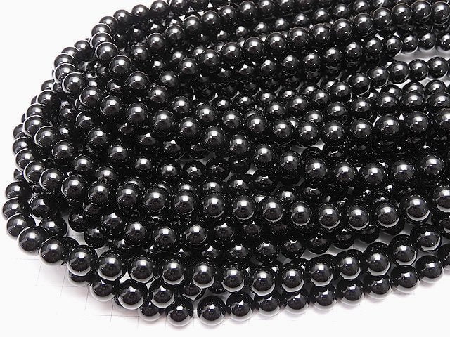 [Video]Sale! Onyx Round 10mm 1strand beads (aprx.14inch/35cm)