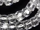 [Video] High Quality! Crystal AAA Faceted Button Rondelle 8 x 8 x 6 mm 1strand (Bracelet)