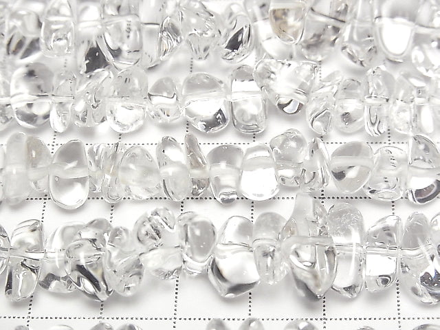[Video] High Quality Crystal AAA-Chips (Small Nugget) 1-strand beads (approx. 15 inches/38 cm)