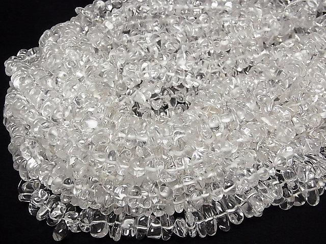 [Video] High Quality Crystal AAA-Chips (Small Nugget) 1-strand beads (approx. 15 inches/38 cm)