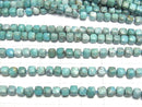 [Video]High Quality! Turquoise AA Cube Shape 4x4x4mm half or 1strand beads (aprx.15inch/37cm)