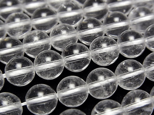 [Video] Himalayan Ice Quartz AAA-AAA- Round 8mm half or 1strand beads (aprx.15inch / 38cm)