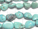 [Video]Turquoise Nugget half or 1strand beads (aprx.15inch/38cm)